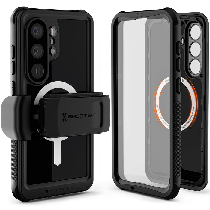 Samsung Galaxy S26 Ultra Case Waterproof with Screen Protector, MagSafe and Belt Clip Holster Full Body Heavy Duty