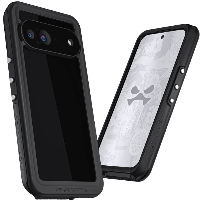 Google Pixel 9 Waterproof Protective Phone Case with Screen Protector Rugged Full Body Cover