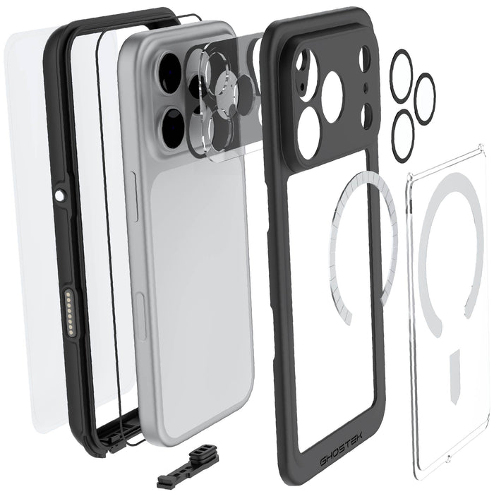 iPhone 17 Pro Waterproof Case Screen Protector MagSafe Underwater Heavy Duty Rugged Tough