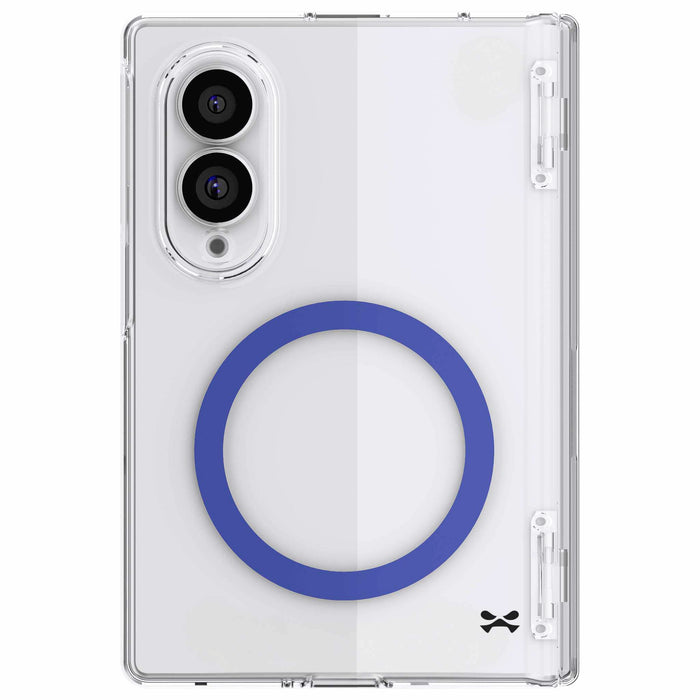Samsung Galaxy Z Fold 8 Case Clear Blue MagSafe