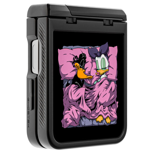 Galaxy Z Flip 6 Sleeping Together Plastic Edition by RX Strip Artist Artwork Protective Phone Case Limited Edition Collab Cover