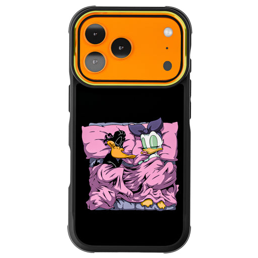 iPhone 17 Pro Sleeping Together Plastic Edition by RX Strip Artist Artwork Protective Phone Case Limited Edition Collab Cover