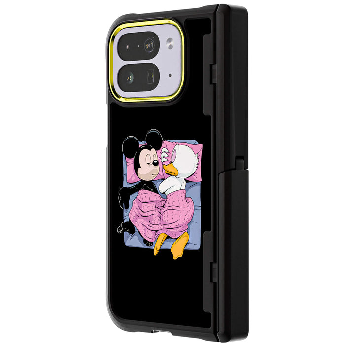 Pixel 10 Pro Fold Sleeping Together by RX Strip Artist Artwork Protective Phone Case Limited Edition Collab Cover