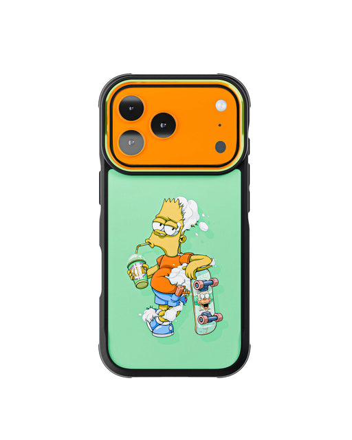 iPhone 17 Pro DECONSTRUCTED BART by Dhani Barragán Artist Artwork Protective Phone Case Limited Edition Collab Cover