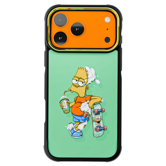 iPhone 17 Pro Max DECONSTRUCTED BART by Dhani Barragán Artist Artwork Protective Phone Case Limited Edition Collab Cover