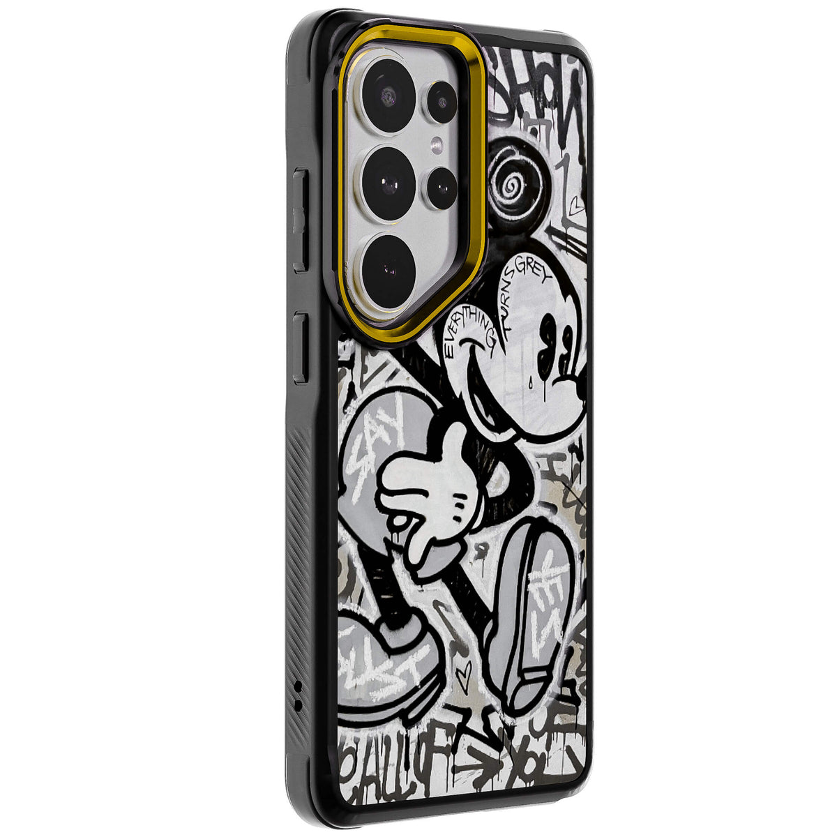 Galaxy S26 Ultra Mickey Mouse Everything Turns Grey Case