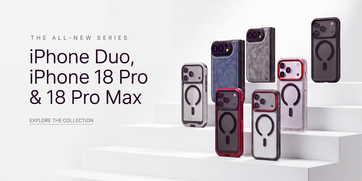 iPhone Duo and iPhone 18 Pro / Max Protective Phone Cases and Accessories