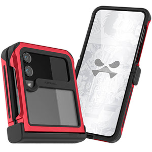 
                                Galaxy Flip 4 Protective Clear Aluminum Cases — ATOMIC slim