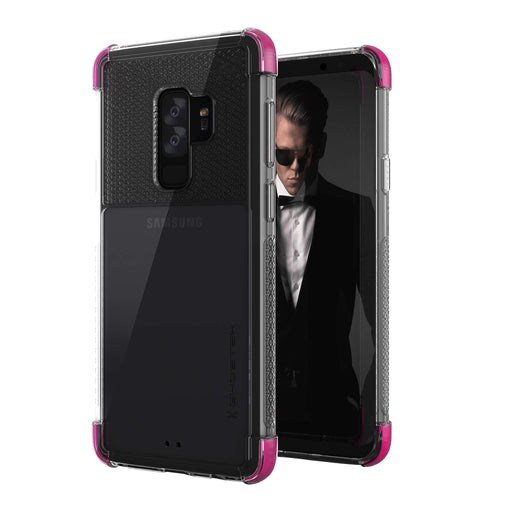 Galaxy S9 Plus Clear Pink Case