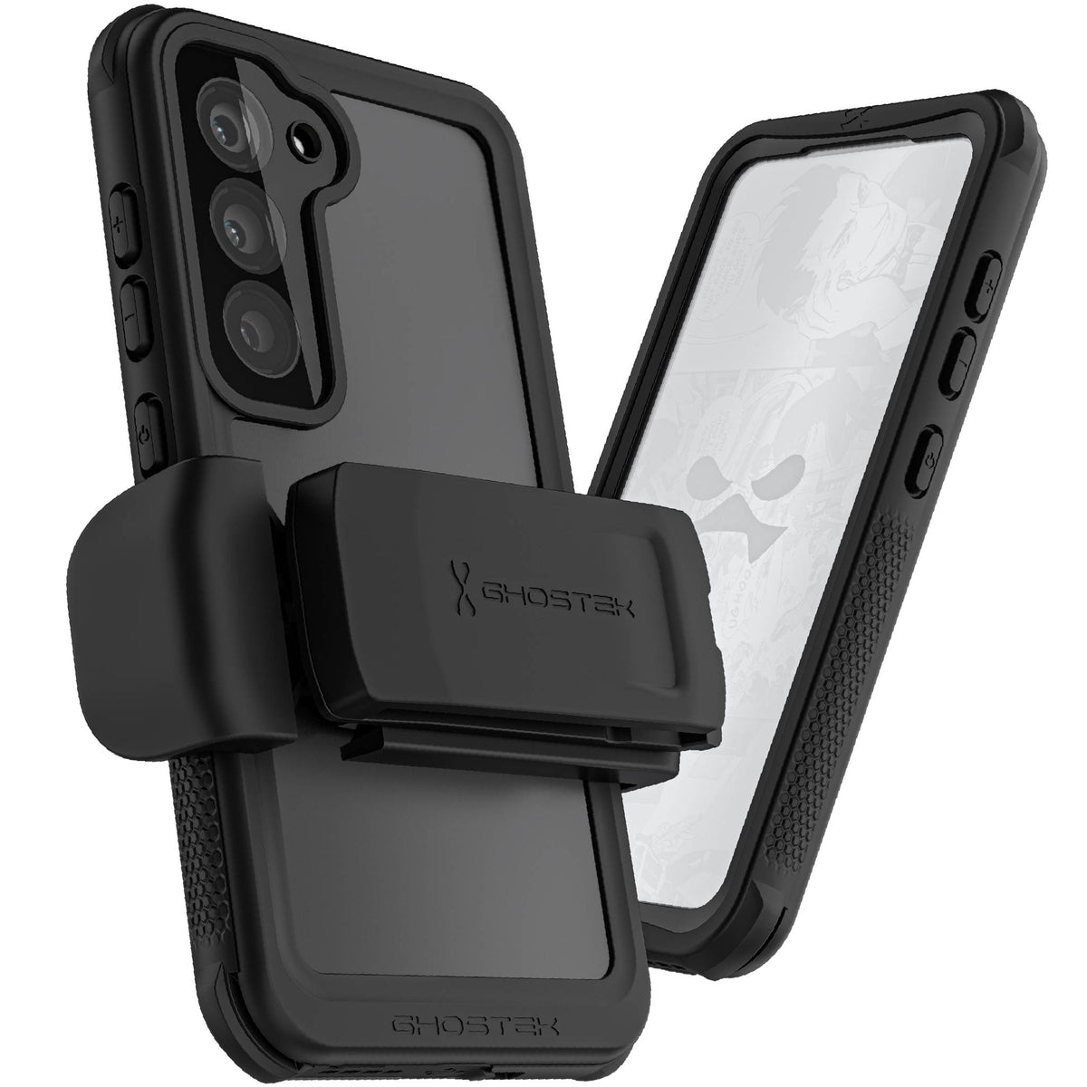 Waterproof Samsung Galaxy S23 Case with Holster
