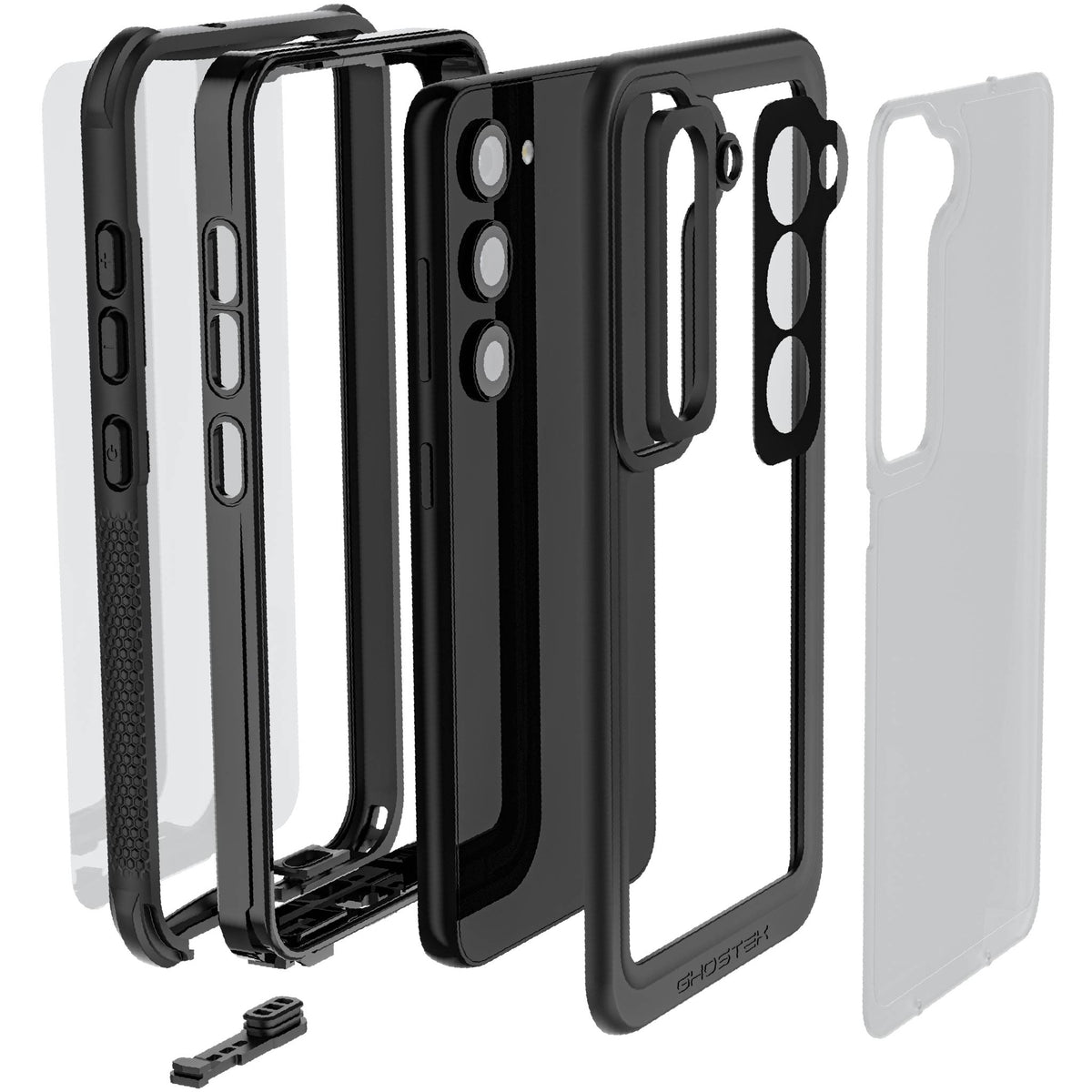 Waterproof Samsung Galaxy S23 Case with Belt Clip Holster