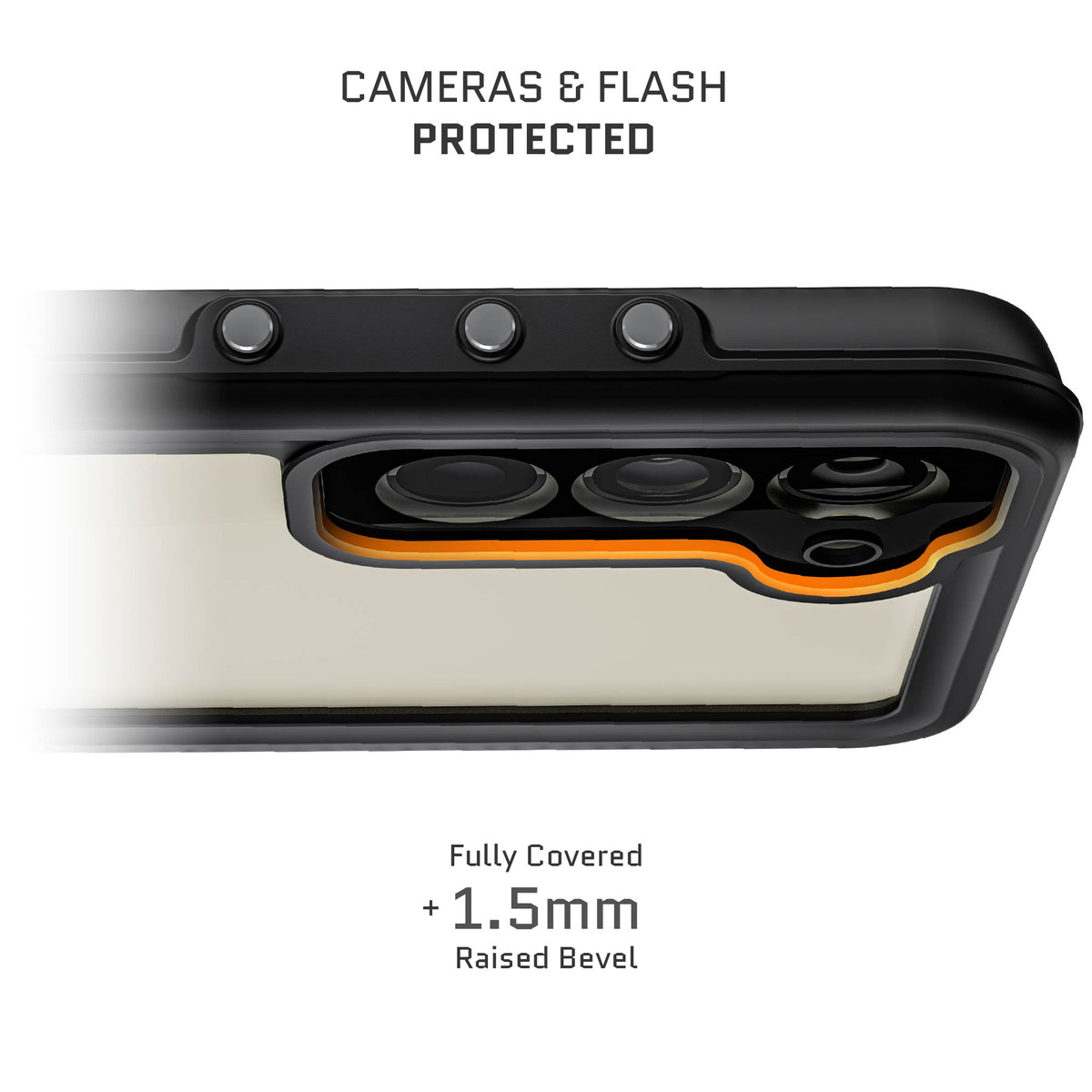 Galaxy S23+ Waterproof Case Screen Protector